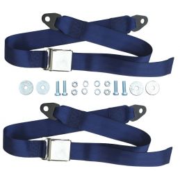 Cinture di sicurezza, coppia, blu scuro 64-73