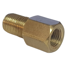 Adaptador latiguillo freno grande-pequeño 7/16" M a 3/8" F 64-73