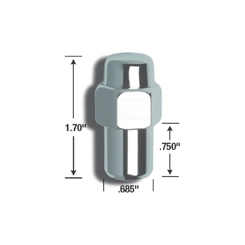 Cragar / Mag Radmuttern 1/2"-20 64-73