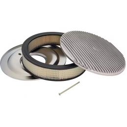 Apvalus oro filtras 14" aliuminio