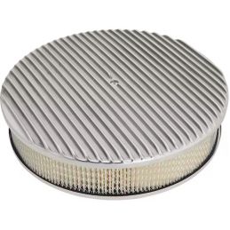 Runder Luftfilter 14" Aluminium