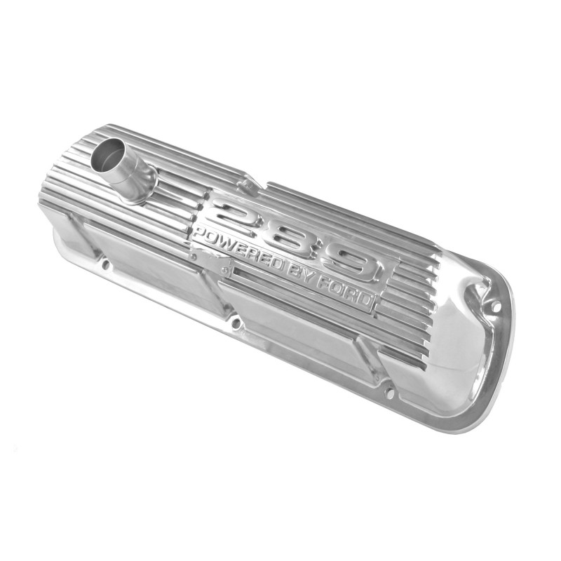 Capace de supapă 289, aluminiu lustruit 64-68