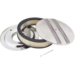 Air filter 14" round ribbed 64-73