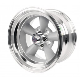 Set di cerchi Torque Thrust 15x7" silver star 64-73