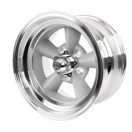 Juego de llantas Torque Thrust 15x7" silver star 64-73