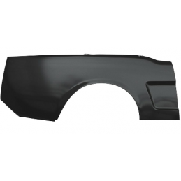 Rear fender complete Cabrio, right 65-66