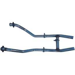 Oțel inoxidabil, țeavă de evacuare universală H 289/302 65-68