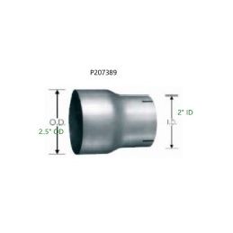 Adaptér z 2" na 2,5" potrubie