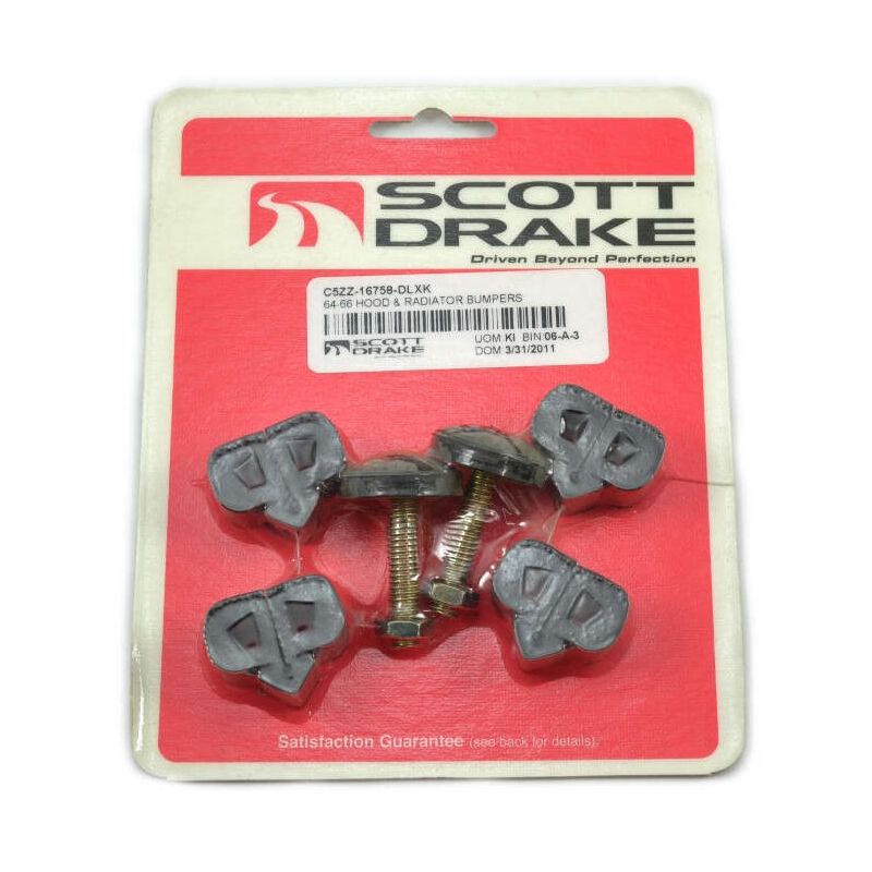 Kit completo cofano ammortizzatore 64-66 Kit completo cofano ammortizzatore 64-66