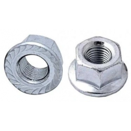 3/8-24 (9.5mm) Flange Nut, Fine Pitch