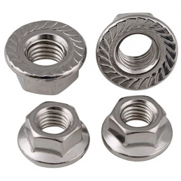 1/ 4-20/ 6,3 mm Dado a flangia