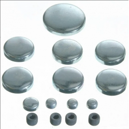 Tappi blocco motore, Small Block, acciaio 64-73