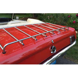 Trunk boot rack, stainless steel 64-68