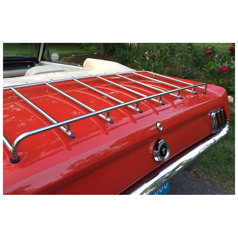 Trunk boot rack, stainless steel 64-68