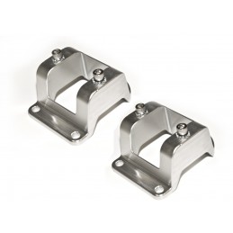 Shock absorber mount - aluminum, pair 64-66