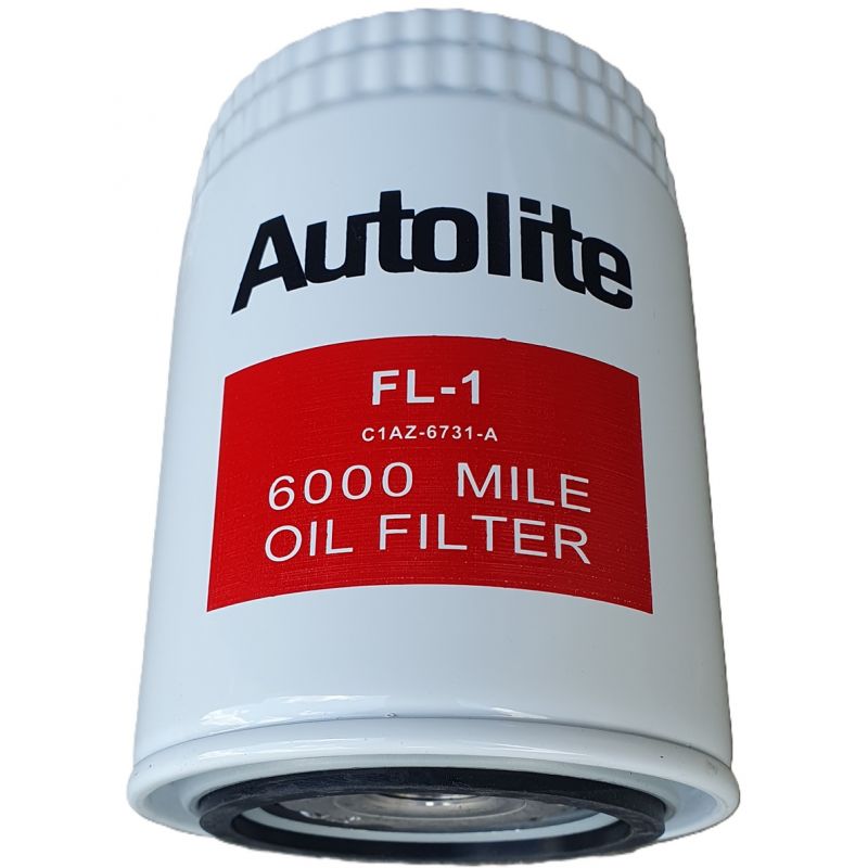 Olejový filter Autolite, Reprodukcia FL-1, Všetky motory, 64-73 Mustang