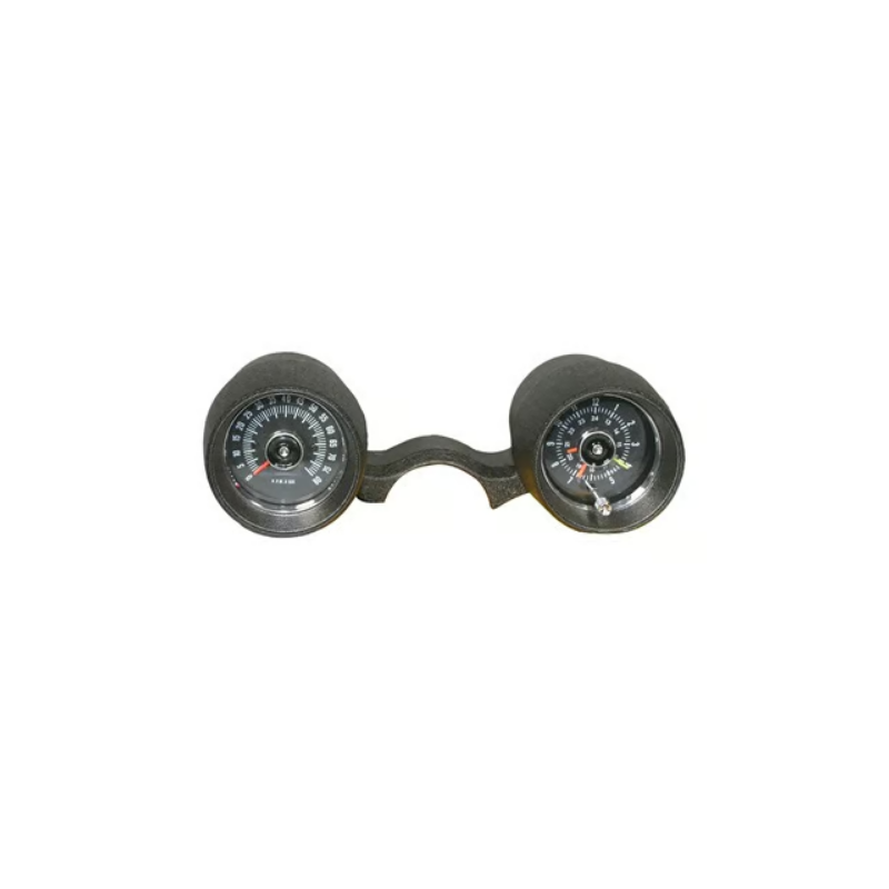 Cuadro de instrumentos - Rally Pac V8 8000rpm Negro 66 Cuadro de instrumentos - Rally Pac V8 8000rpm Negro 66