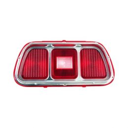 Fanale posteriore in vetro destro/sinistro (con cornice) 71-73