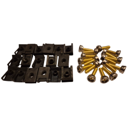 Șuruburi și zăvoare pentru fixarea capacului, Cabrio 64-66