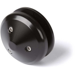 4-bolt pulley set 289 302 351, black 69-73
