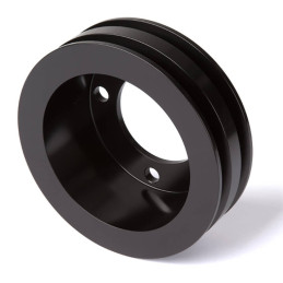 4-bolt pulley set 289 302 351, black 69-73