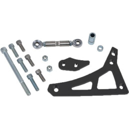 Supporto alternatore 390 427 428 FE nero 67-73