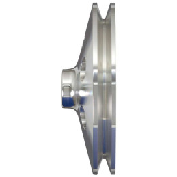 Power steering pump pulley for belt 64-73