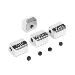 Boutons de commande du chauffage, climatisation 67
