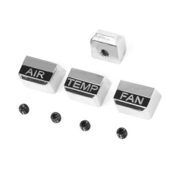 Boutons de commande du chauffage, climatisation 67