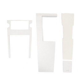 Consola decorativă centrală din aluminiu cutia de viteze 67