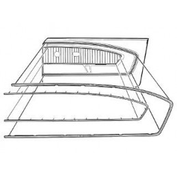Modanature decorative pannello porta pony sinistra 65-66