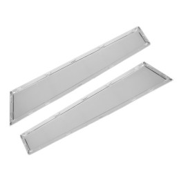 Usa i pannelli delle porte deluxe (aspetto da dado, coppia) 71-73