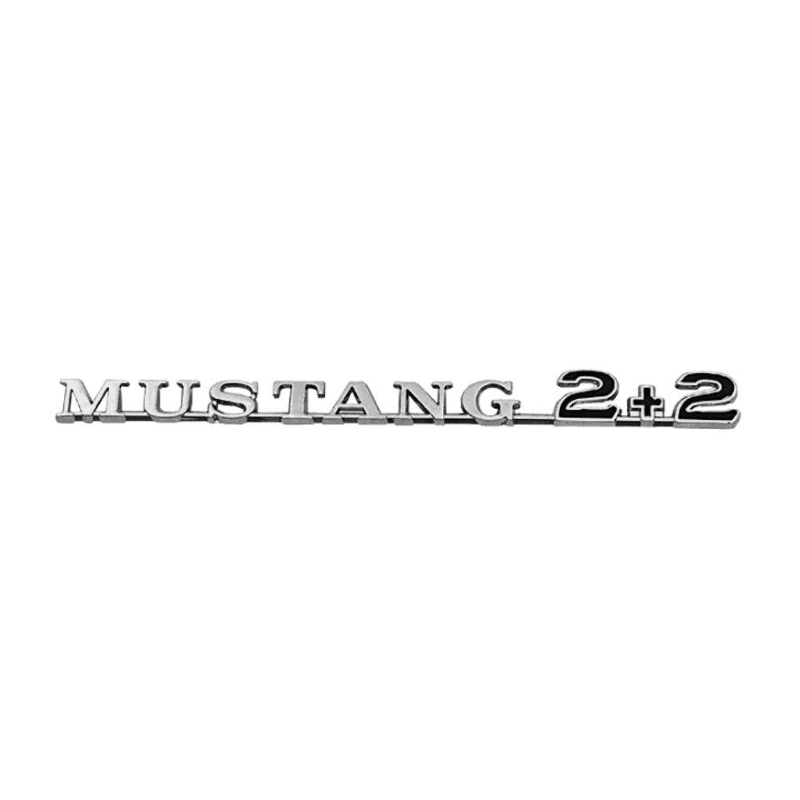 Emblema guardabarros Fastback Mustang 2+2 65-66 Emblema guardabarros Fastback Mustang 2+2 65-66
