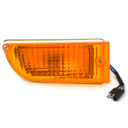 Front turn signal, right, complete 71-72
