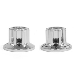 Air conditioning knobs, pair 64-65