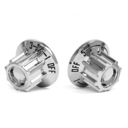 Air conditioning knobs, pair 64-65