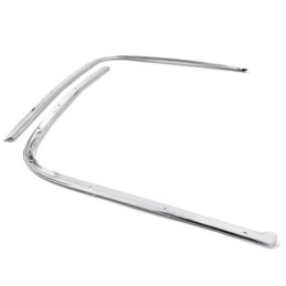 Embellecedor cromado detrás del techo plegable 67