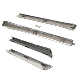 Ensemble de garnitures de pare-brise de cabriolet 64-68