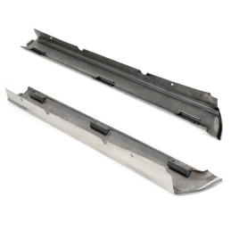 Windshield moldings, convertible, pair 64-68