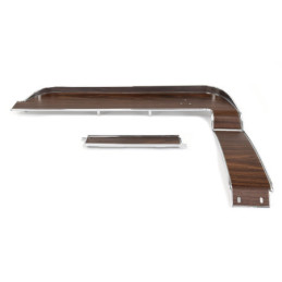 Plastiche pozzetto Deluxe, legno/ 3 pezzi 68