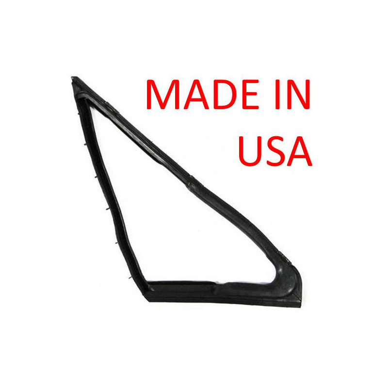 Daniel Carpenter triangle windshield gasket, right 67-68 Daniel Carpenter triangle windshield gasket, right 67-68