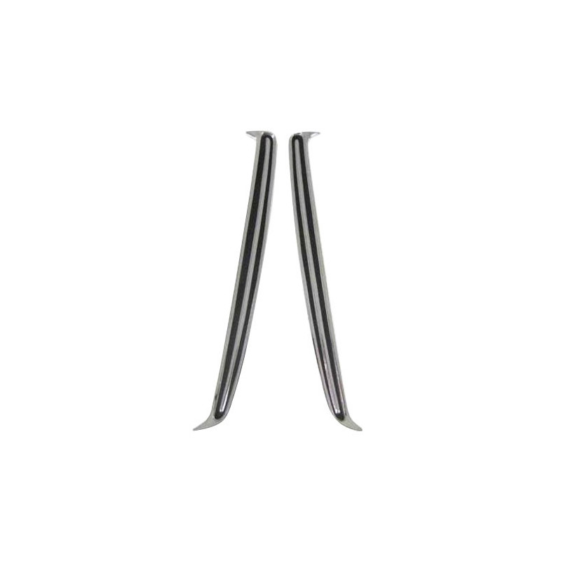 Fender ornament chrome, pair 68