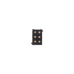 Door glass opening switch, left 71-72