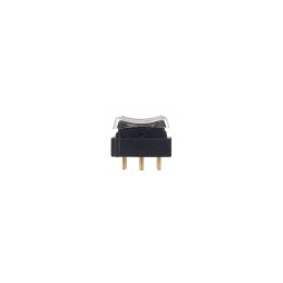 Door glass opening switch, left 71-72