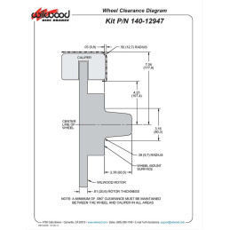 Conversion of brakes to disc brakes, 6-piston 65-69