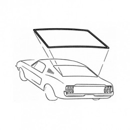 Dichtung Heckscheibe Coupe Made in USA 71-73