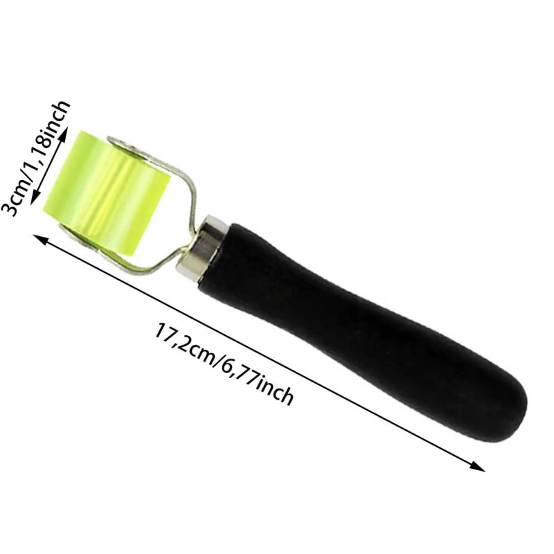 Rouleau presseur pour la pose de tapis amortissants Rouleau presseur pour la pose de tapis amortissants