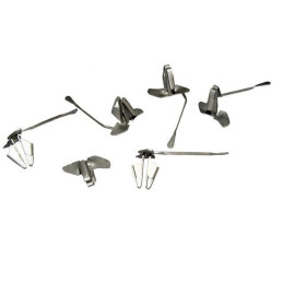 Clip universali per lamelle a pressione 67-73