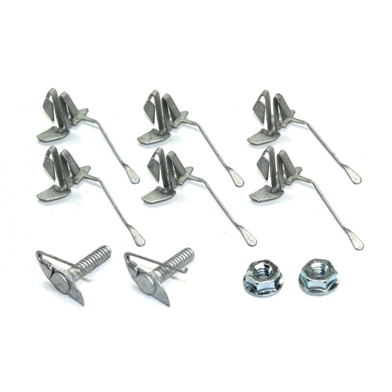 Clip e fermagli delle lamelle sottili della griglia 67-68 Clip e fermagli delle lamelle sottili della griglia 67-68