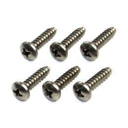 Head Light Ring Stainless Screws (6) 64-73